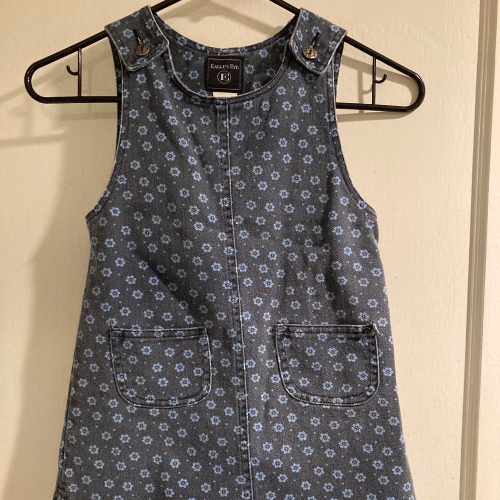 Eagle's Eye Denim Jumper Girls Size 4/5